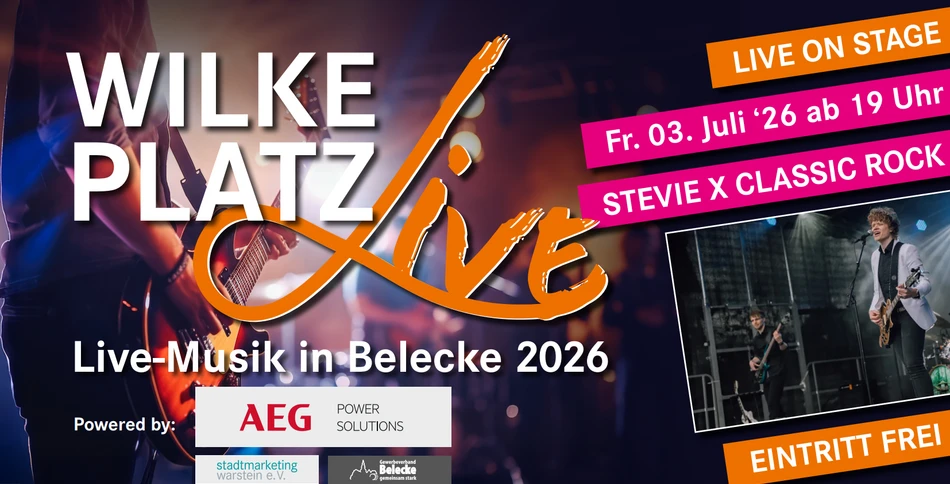 Banner Wilkeplatz Live 2026