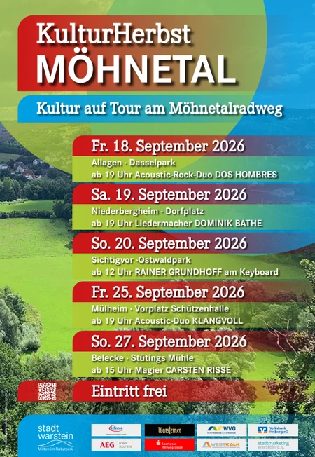 Plakat KulturHerbst M&ouml;hnetal
