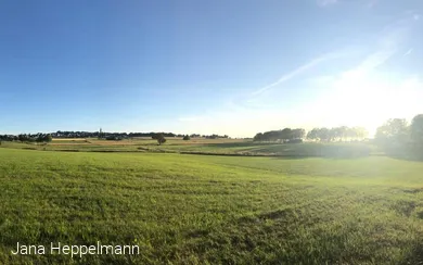 ländliche Aussicht Hirschberg