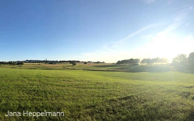 ländliche Aussicht Hirschberg