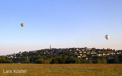 Ballone über Hirschberg